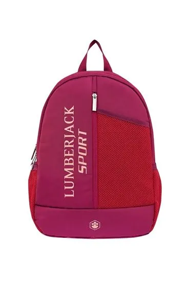Lisanslı Lumberjack Sırt Çantası-Pembe