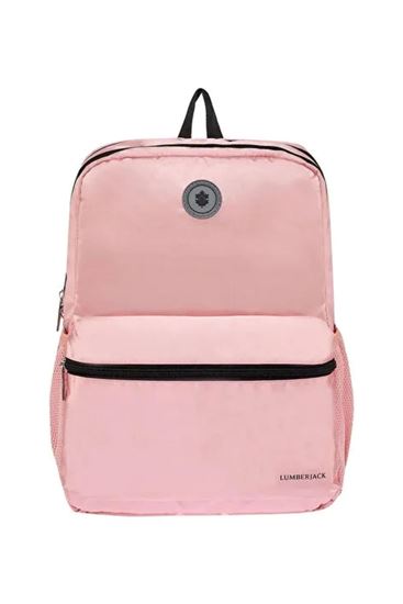 Lisanslı Lumberjack Sırt Çantası-Pudra