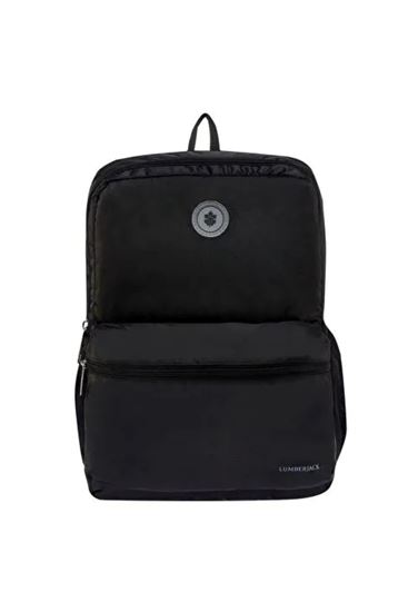 Lisanslı Lumberjack Sırt Çantası-Siyah