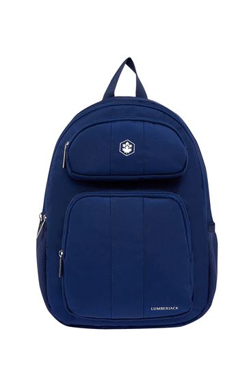 Lisanslı Lumberjack Sırt Çantası-Lacivert