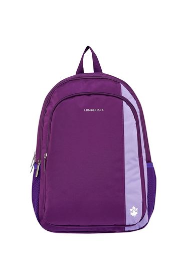 Lisanslı Lumberjack Sırt Çantası-Mor