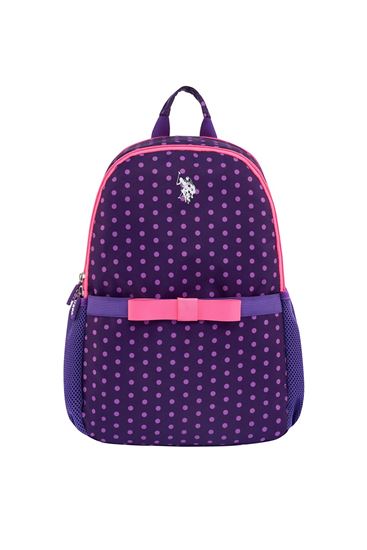 Lisanslı Us Polo ASSN Sırt Çantası-Mor
