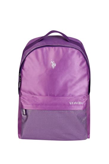 Lisanslı Us Polo ASSN Sırt Çantası-Lila