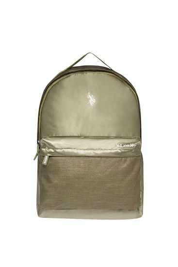 Lisanslı Us Polo ASSN Sırt Çantası-Yeşil