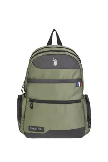 Lisanslı Us Polo ASSN Sırt Çantası-Yeşil