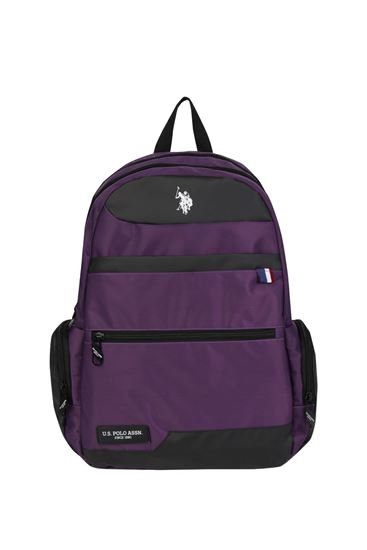 Lisanslı Us Polo ASSN Sırt Çantası-Mor