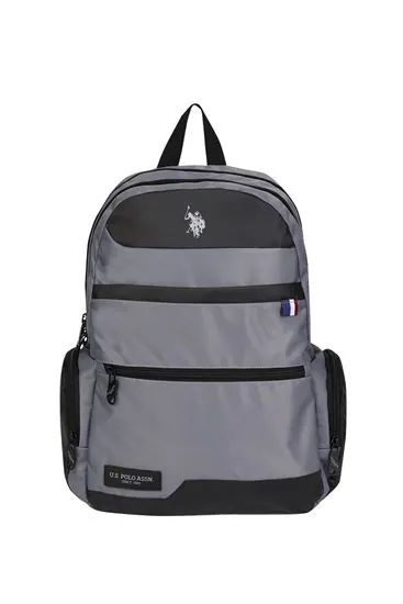 Lisanslı Us Polo ASSN Sırt Çantası-Gri