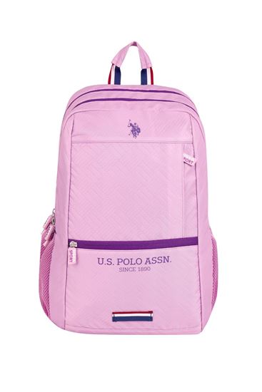 Lisanslı Us Polo ASSN Sırt Çantası-Lila