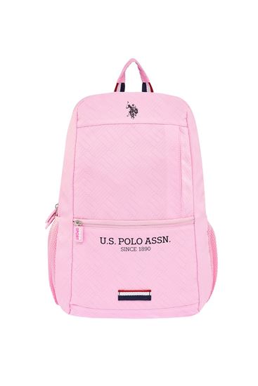 Lisanslı Us Polo ASSN Sırt Çantası-Pembe