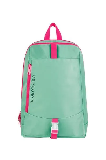 Lisanslı Us Polo ASSN Sırt Çantası-Mint Yeşili