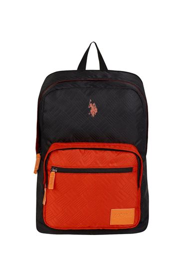 Lisanslı Us Polo ASSN Sırt Çantası-Turuncu