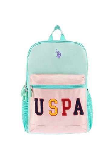 Lisanslı Us Polo ASSN Sırt Çantası-Mint Yeşili