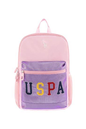 Lisanslı Us Polo ASSN Sırt Çantası-Pudra