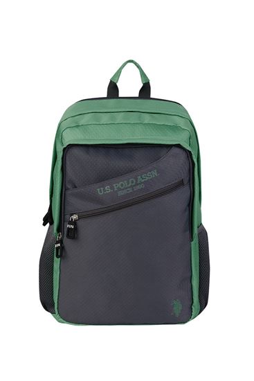 Lisanslı Us Polo ASSN Sırt Çantası-Yeşil