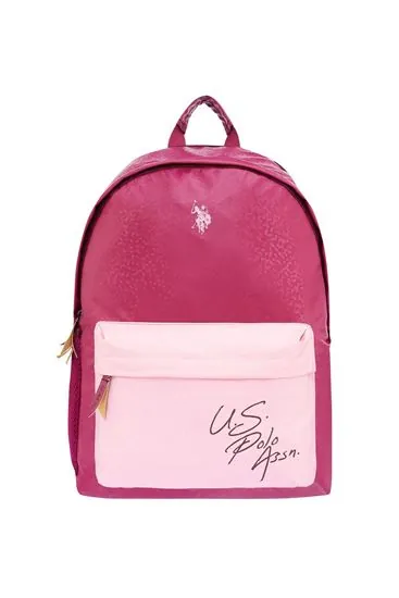 Lisanslı Us Polo ASSN Sırt Çantası-Mürdüm