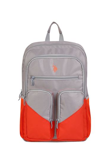 Lisanslı Us Polo ASSN Sırt Çantası-Oranj