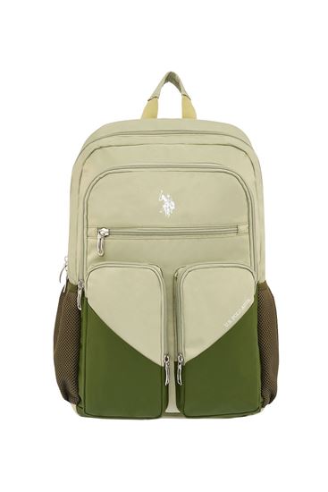 Lisanslı Us Polo ASSN Sırt Çantası-Yeşil