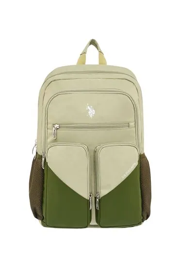 Lisanslı Us Polo ASSN Sırt Çantası-Yeşil
