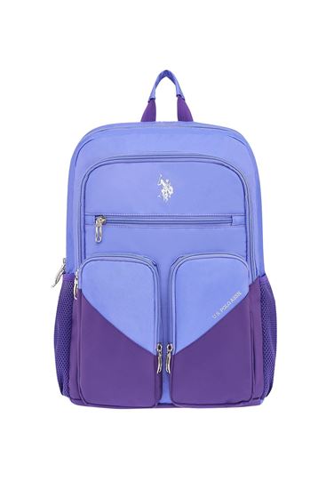 Lisanslı Us Polo ASSN Sırt Çantası-Lila