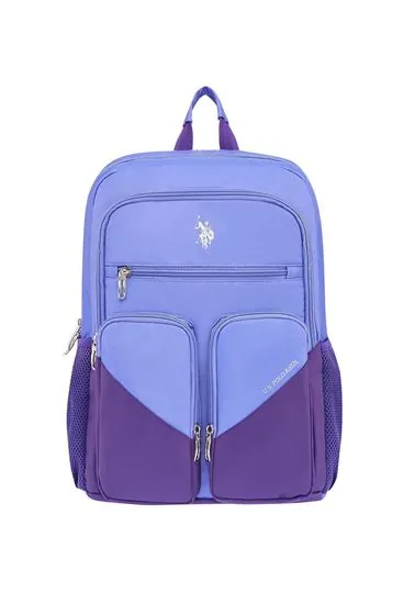 Lisanslı Us Polo ASSN Sırt Çantası-Lila