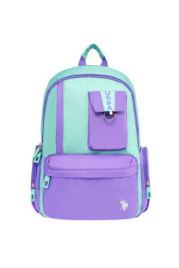 Lisanslı Us Polo ASSN Sırt Çantası-Mor