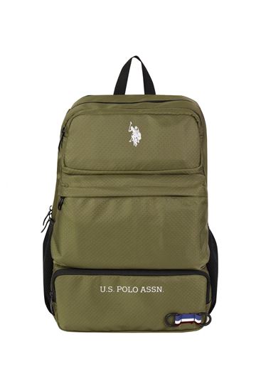 Lisanslı Us Polo ASSN Sırt Çantası-Haki