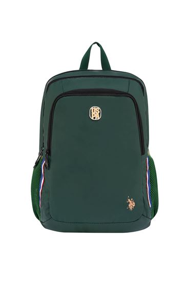 Lisanslı Us Polo ASSN Sırt Çantası-Yeşil
