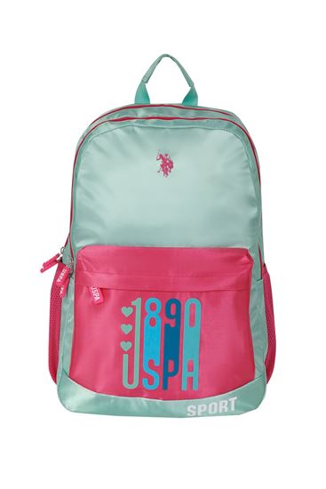 Lisanslı Us Polo ASSN Sırt Çantası-Mint Yeşili