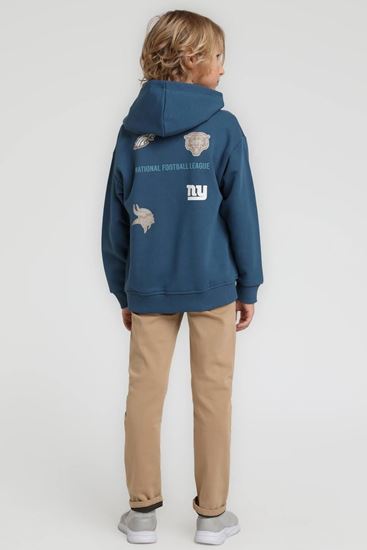 4-14 Yaş Touchdown Style Erkek Çocuk Takım-Petrol