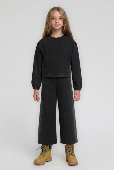 9-14 Yaş Twlight Spark Kız Çocuk Takım-Siyah