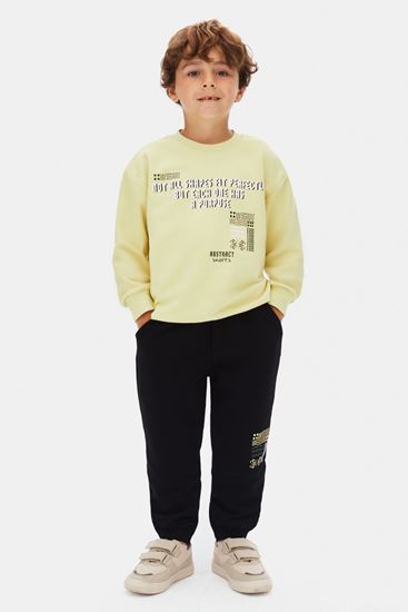 4-8 Yaş All Purpose Erkek Çocuk Takım-Limon