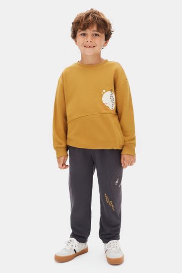 4-8 Yaş Sharpt Future Erkek Çocuk Takım-Hardal