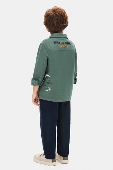 4-8 Yaş Bold Shapes Erkek Çocuk Takım-Yeşil