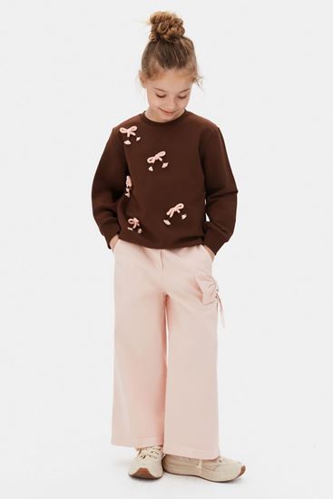 4-8 Yaş Luna Pink Kız Çocuk Takım-Mocca