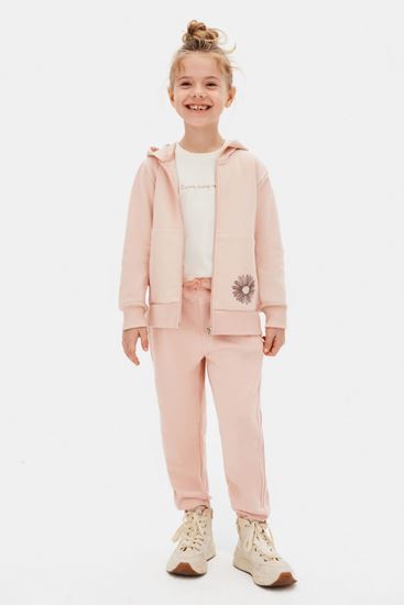 4-8 Yaş Every Moment Kız Çocuk 3'Lü Takım-Pudra