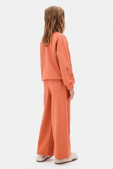 4-8 Yaş Twine Moon Kız Çocuk Takım-Mercan