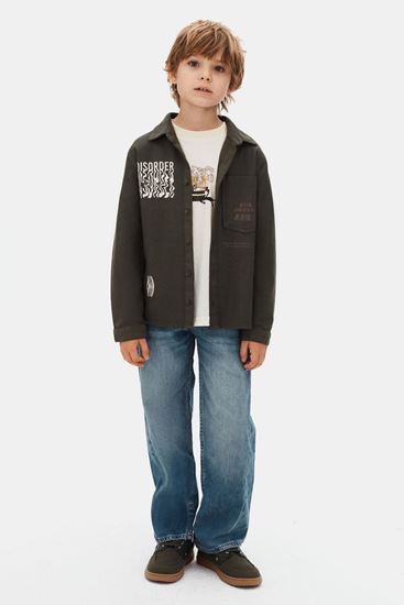 8-14 Yaş Premium Los Angelis Erkek Çocuk 3'Lü Takım-İndigo