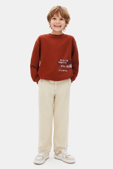 8-14 Yaş Ever Forming Erkek Çocuk Takım-Latte