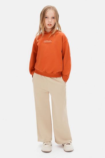 8-14 Yaş Wıth Coole Kız Çocuk Takım-Oranj