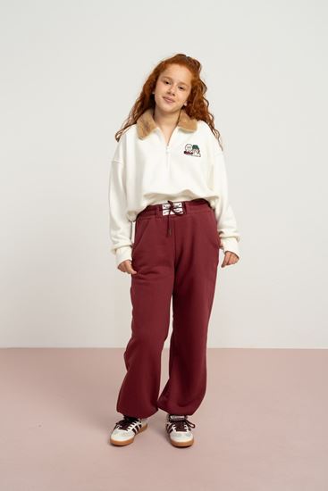 9-15 Yaş Calm Feture Kız Çocuk Takım-Ekru