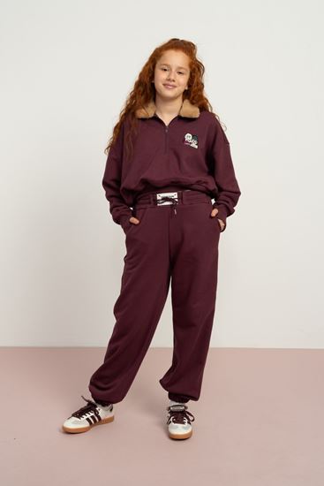 9-15 Yaş Calm Feture Kız Çocuk Takım-Bordo