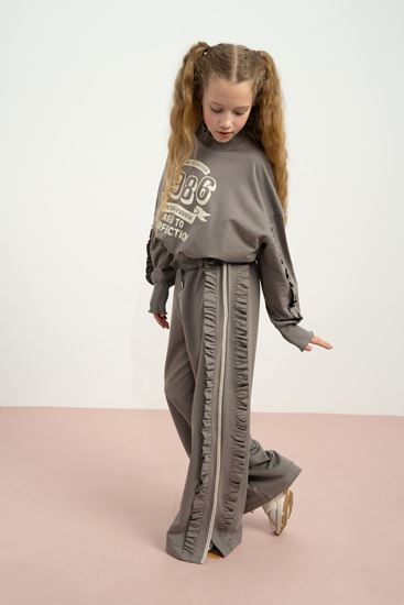 9-15 Yaş Vıntage Perfection Kız Çocuk Takım-Uzay Grisi