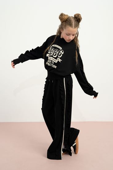 9-15 Yaş Vıntage Perfection Kız Çocuk Takım-Siyah