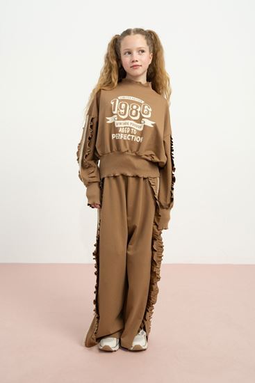 9-15 Yaş Vıntage Perfection Kız Çocuk Takım-Camel