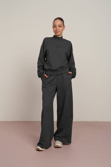 9-15 Yaş Nest Love Kız Çocuk Takım-Antrasit