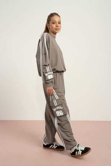 9-15 Yaş Uniwear Luna Kız Çocuk Takım-Uzay Grisi