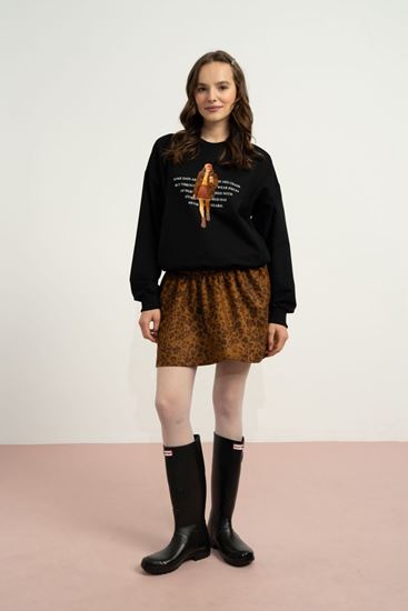 9-15 Yaş Chaos Gırls Leo Kız Çocuk Takım-Siyah