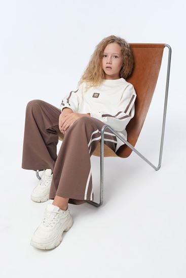 9-15 Yaş Prime New Line Kız Çocuk Takım-Mocca