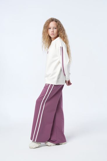 9-15 Yaş Prime New Line Kız Çocuk Takım-Mürdüm