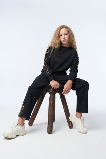 9-15 Yaş Wild Limitless Kız Çocuk Takım-Siyah